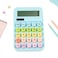 Gaosiio Colorful Calculator with Big Display &ndash; Large Screen, Soft Buttons, Easy-to-Use Design for Home, School &amp; Office
