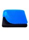 Gel Seat Cushion, Cooling Thick Big Breathable Honeycomb Design Absorbs Pressure Points Seat Cushion with Non-Slip Cover for Office Chair Home Cars Wheelchair, Blue