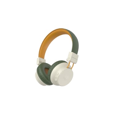 Engage HS E30 Bluetooth Headphones &ndash; Wireless Over-Ear Headset with Active Noise Cancellation Upto 55H Playtime with Crystal-Clear Audio, Army Green