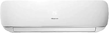 Hisense 1 Ton Split Air Conditioner Rotary Compressor 12000 BTU Series R410, T1 Cooling White &ndash; AS12CR4SYRCA00