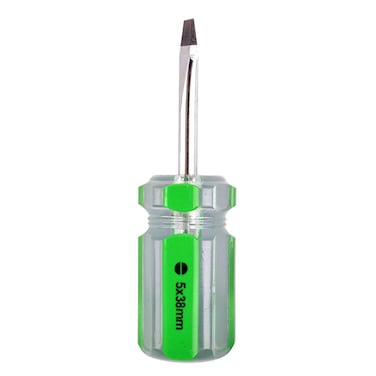 Terminator Screw Driver Size 5x38mm (-) With Plastic Handle