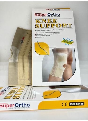 Super Ortho A7-001 Knee Support with 4 Spiral Stay XXL