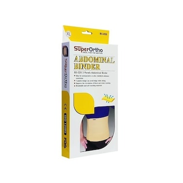 Super Ortho B5-029 Deluxe 3 Panel Abdominal Binder Extra Large