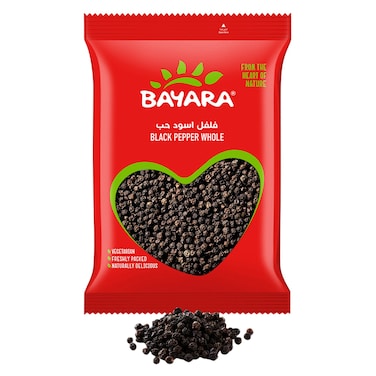 Bayara Whole Black Pepper, 500g