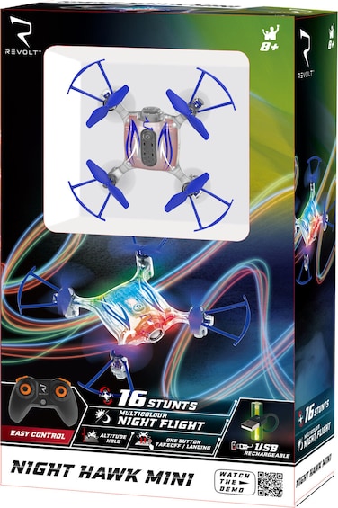 4-CHANNEL AUTO HOVER  RC STUNT