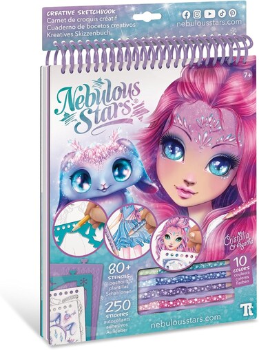 دفتر رسم كريستاليا الإبداعي للنجوم السديمية