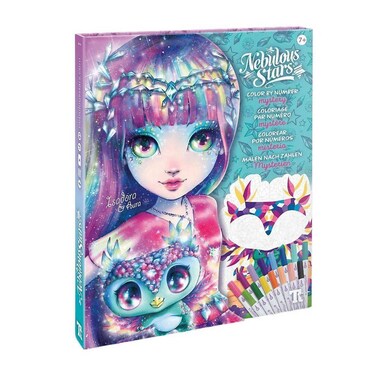 كتاب تلوين بالأرقام إيزادورا وأبورا من نيبولوس ستارز (غلاف ورقي)