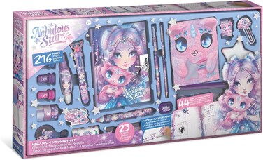 مجموعة أدوات مكتبية للأطفال من نيبوليا، نجوم سديمية، متعددة الألوان