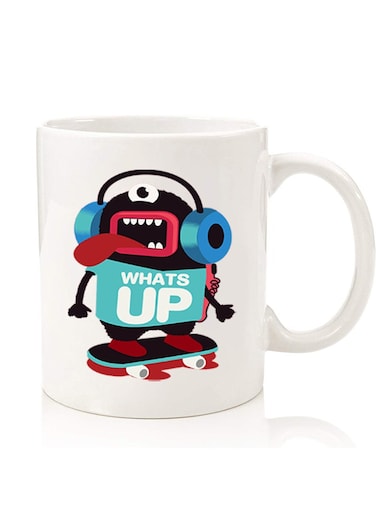 Premium Quality Two Sided Printed Coffee Mug Tea Cup For Home Office, Kids Men Women whats up