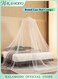 Canopy Mosquito Net Round Lace Curtain Dome Bed Canopy Netting Bed Tent Canopy Bed Frame Hanging Princess Canopy Bedroom Decor for Indoor Outdoor