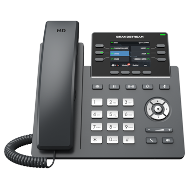 Grandstream GRP2613W 6-Line Gigabit IP Phone with Wi-Fi 6, Bluetooth