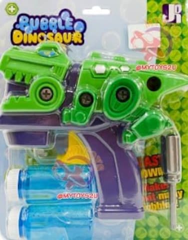 Colorland - Bubz Electric Diy Disassembling Bubble Gun (Dinosaur Bubble Gun) Bb81278