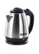 Usha Electric Kettle 1200W   1.5L  Cool touch handle   Wider Mouth   Food-grade stainless steel   Safety with auto cut-off function (Silver &amp; Black)