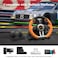 PXN V3 PRO Gaming Steering Wheel and Pedals, 180&deg; Racing Steering Wheel with Vibrational Feedback, Paddle Shifters Racing Gaming, Gaming Steering Wheel for PC, PS3, PS4, Switch, Xbox One, Xbox Series