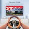 PXN V3 PRO Gaming Steering Wheel and Pedals, 180&deg; Racing Steering Wheel with Vibrational Feedback, Paddle Shifters Racing Gaming, Gaming Steering Wheel for PC, PS3, PS4, Switch, Xbox One, Xbox Series