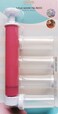 Manual Airbrush For Cake Decorating &amp; Coloring, Baking Decoration Tool, Baking Cake Airbrush Pump for Cupcakes, Cookies and Desserts,