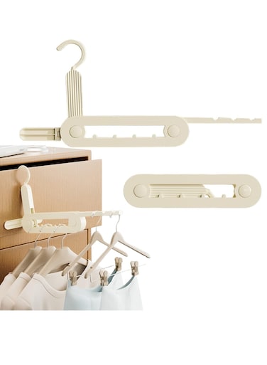 Foldable Clothes Drying Rack, Portable Multi-Hole Laundry Hanger, Wall-Mounted, Space-Saving for Home, Dorm, Travel, Camping, Hotel2pcs