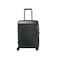Echolac Logic 52cm hardcase Non -Expandable 4 Double Wheel Luggage Cabin Trolley BLACK