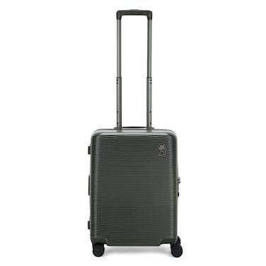 Echolac Ultima 54Cm Cabin Luggage Trolley Deep Olive