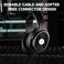OneOdio Over Ear Wired Hi-Fi Studio Headphones 50mm Speaker 1/4 inch 6.35mm Jack Adapter Free Closed-Back Headphones for DJ Electric Drum Keyboard Guitar Amp PC iPad Music Cell Phone (Black)