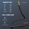 OneOdio Over Ear Wired Hi-Fi Studio Headphones 50mm Speaker 1/4 inch 6.35mm Jack Adapter Free Closed-Back Headphones for DJ Electric Drum Keyboard Guitar Amp PC iPad Music Cell Phone (Black)