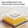 Langsdom TS03 Pro Clip-On Wireless Bluetooth Earphones &ndash; Beige