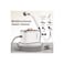 Multifunctional Steam Cleaner, 120&deg;C High Temperature, Handheld Design with Extended Hose, White