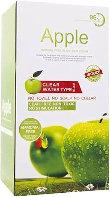APPLE AMMONIA-FREE BLACK HAIR CREAM 500ML+500ML