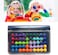 Ljcm Iq Games, 1 Player Puzzle Game Durable Plastic Safe Smoothing 120 Challenges For School (Type A)