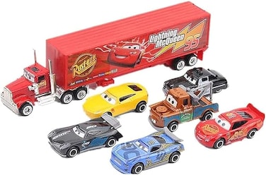7 Pieces Cars Toy Set Deluxe Cars Toy Set Gift For Kids Birthday Gift Idea