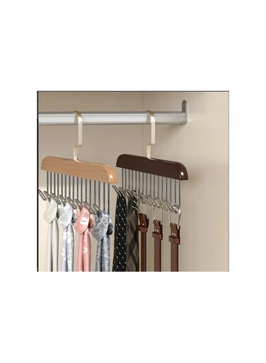 2 pcs Household Multi-function Hook Drying Socks Hangers Student Dormitories Multi-clip Trouser Clips Organization Clothes Hanger
