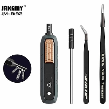 Jakemy JM-8192 180-in-1 Screwdriver Set with 162pcs Interchangeable for Smartphone PC Glasses Repair Hand Tools