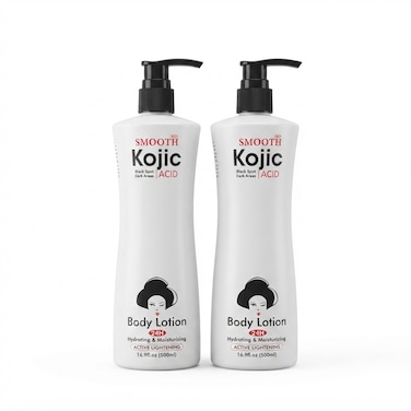 Feah Smooth Kojic Body Lotion Twin Pack   500ml + 500ml