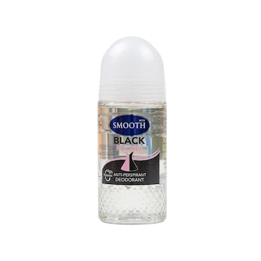 Feah Smooth Black &amp; Pink Roll On Deodorant   60ml