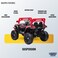 Lovely Baby LB 3090E Kids Battery Operated Ride-On Car/Jeep with EVA Wheels, 12V7AMP, 100% Assembled, Ages 1-4 Years - Blue