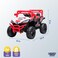 Lovely Baby LB 3090E Kids Battery Operated Ride-On Car/Jeep with EVA Wheels, 12V7AMP, 100% Assembled, Ages 1-4 Years - Blue