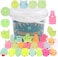 Mochi Squishy Toys 36 pcs Glow in the Dark Party Favors