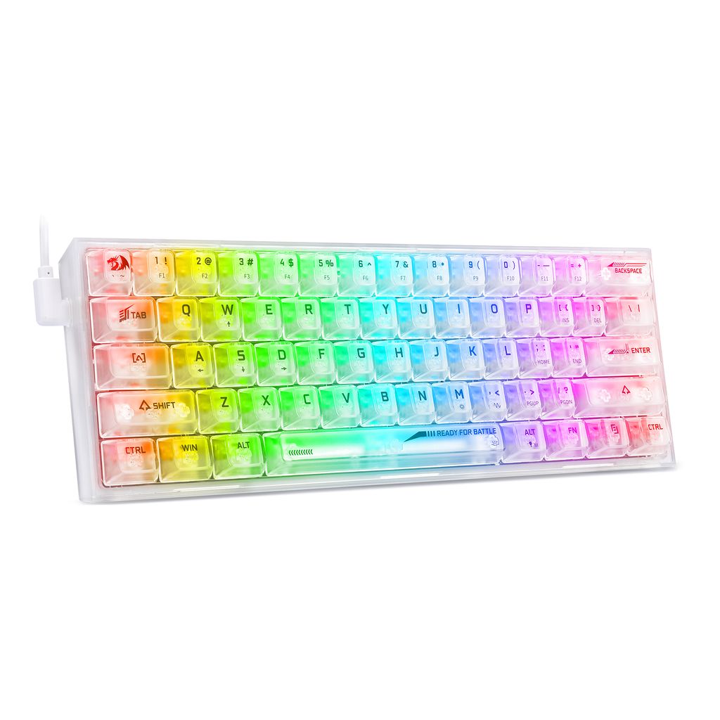 Buy Redragon Fizz RGB wired 61 keys mechanical keyboard K617CT-RGB ...