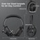 EKSA Bluetooth Headsets with Microphone &amp; USB Dongle, 30 Hours Talk Time &amp; 33ft Range, AI Environmental Noise Cancelling Mic, Over-Ear Wireless Headphone for PC/Laptop/Computer/Home/Work/Office/Zoom