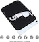 Lacdo Tablet Sleeve Case for 11 inch iPad A16  11 inchs iPad Pro M5 M4  11" iPad Air M3 M2  10.9" iPad 10.2" iPad  10.9" ipad Air  11 Inch Samsung Galaxy Tab A9+ Bag Fit Magic Keyboard Black
