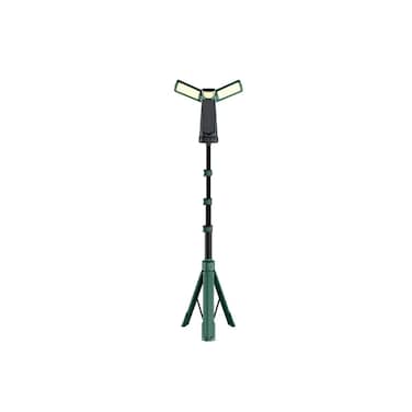 Explorer Tripod 4500 Lumens Camping Light, 9000mAh, Type-C &amp; Solar, Remote - Black