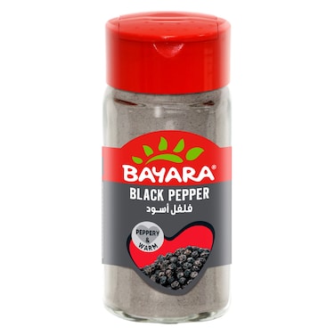 Bayara Black Pepper Powder, 100ml