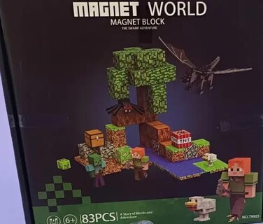 Colorland -Magnet World-Magnetic Block The Swamp Adventure 83-Pcs T9923