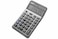 12 Digit Desktop Calculator with Large LCD Display and Dual Power &ndash; Grey