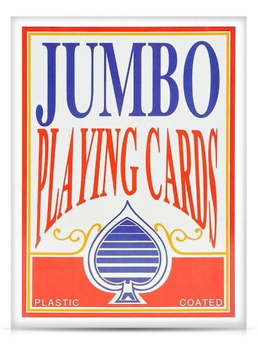 Giant Jumbo Playing Cards Deck 8.5 x 11.5 Oversized Super Big Card Set