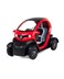 1:18 Scale Renault Twizy Pull Back Action Diecast Metal Toy Car-Red