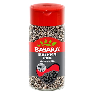 Bayara Black Pepper Crushed, 100ml