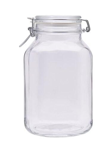 Fido Clip Jar Clear