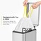 Orchid EKO 3&ndash;6L Drawstring Garbage Bags &ndash; 30 Extra-Strong Tear-Resistant Trash Bags, Easy Lift &amp; Carry