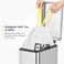 Orchid EKO 10&ndash;15L Drawstring Garbage Bags &ndash; 20 Extra-Strong Tear-Resistant Trash Bags, Easy Lift, Tie &amp; Carry